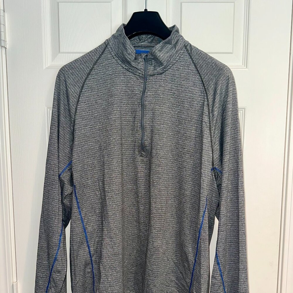 Tommy Bahama Tidal Tech IslandZone® Half-Zip Sweatshirt – Men’s XL – Coal